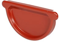 Заглушка универсал. с резин. упл, сталь, d-150 мм, красный, Aquasystem